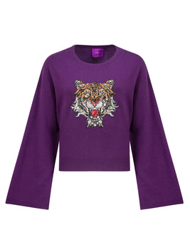 Fashion Sparkling Tiger Plum