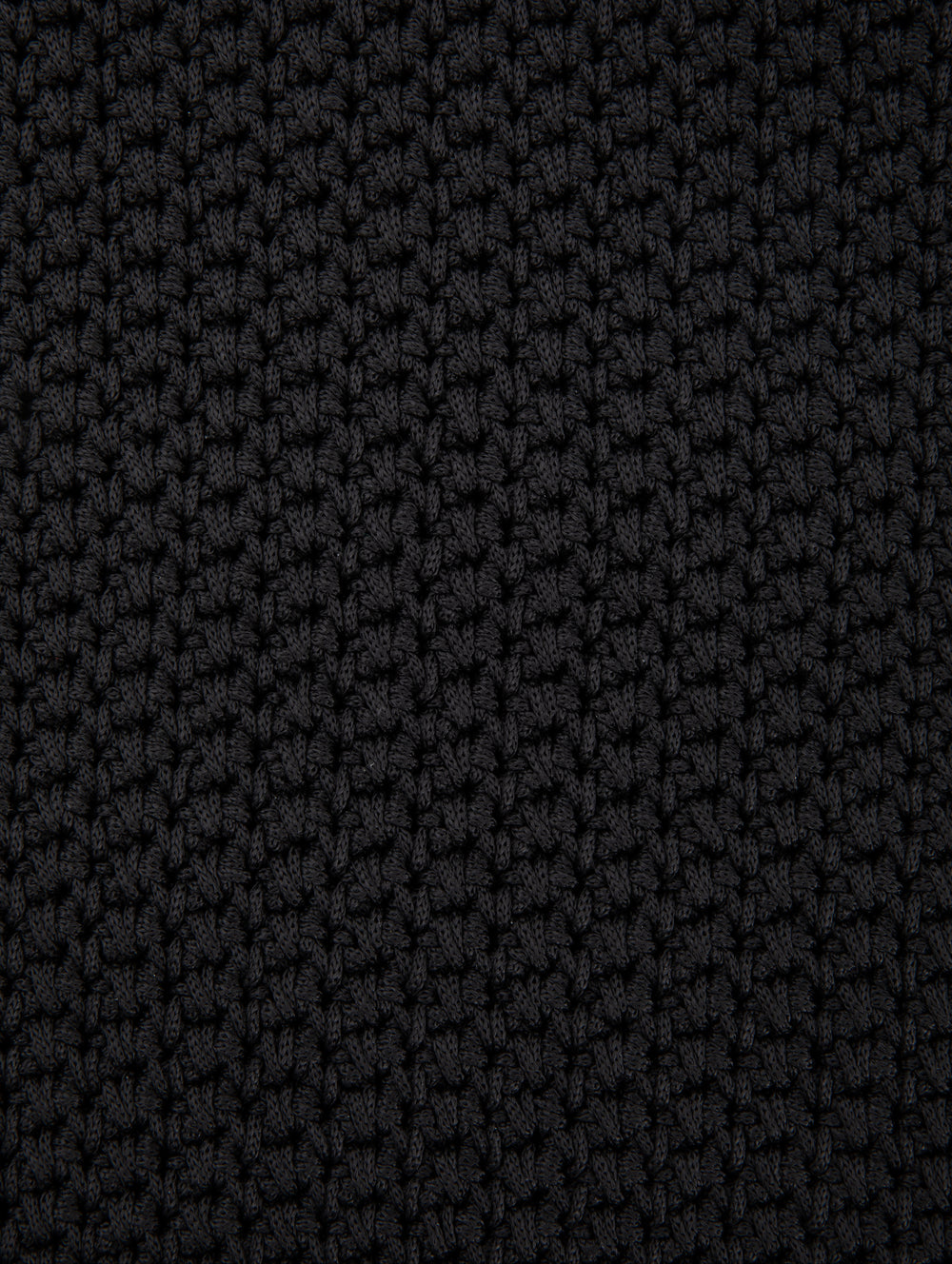 Crochet Bag Black Narrow