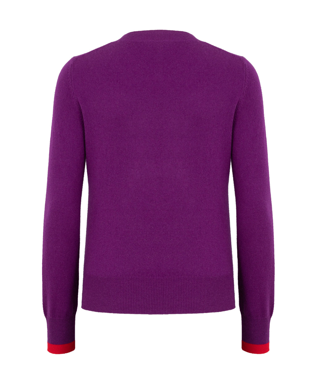 pulli damen sweatshirt pullover kaschmirpullover wollpullover strickpullover damen qualität tierpullover hochwertig kaschmir wolle cashmere sweater langarmpullover lässig Insta-Pullover oberteil strickware nachhaltig fair sustainable capsule lounge loungewear cozy kuschelig gemütlich homewear relax hausanzug home office homeoffice luxuriös lässig stylisch stylish extravagant außergewöhnlich design patch leo löwe lion lila plum purple pflaumenfarben asisatisch asien safari 