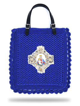 Mary & Jesus Bag Blue