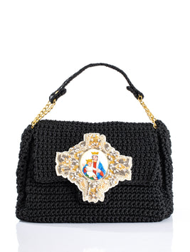 Mary & Jesus Bag Black